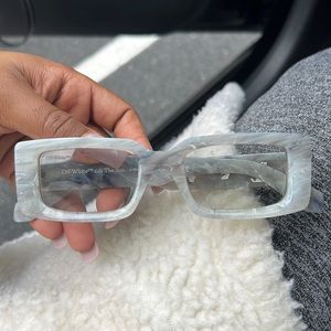 Off White Marble Sunglasses